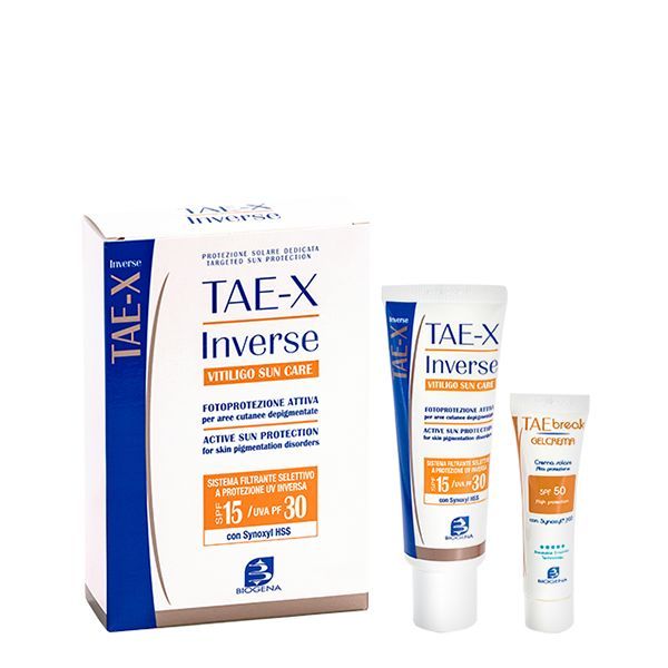 Крем солнцезащитный TAE-X INVERSE для кожи с витилиго TAE-X INVERSE VITILIGO SUN CARE